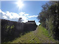 Approaching Hollingwood Farm