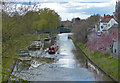 Fossdyke Canal in Saxilby