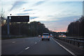 SJ5698 : Metropolitan Borough of Wigan : The M6 Motorway by Lewis Clarke