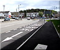 This way to the car park, Prince of Wales Drive, Neath