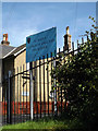 TL2112 : St.John's Church of England School sign by Geographer