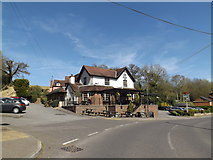 TL2212 : The Long Arm Short Arm Public House, Lemsford by Geographer