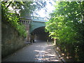 Approaching Great Western Road Bridge