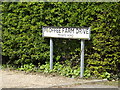 Feoffee Farm Drive sign