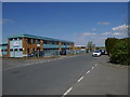 Looking over crossroads on Charlwoods Road