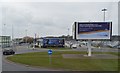 SJ4282 : Roundabout, Liverpool Airport by N Chadwick