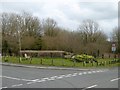 Small public green space in Bodffordd