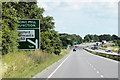 Eastbound A17 near Bone Mill Junction