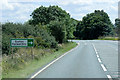 Eastbound A17, approaching Turnoff for Burton Pedwardine