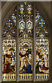 SK5804 : Stained glass window, Leicester Cathedral by Julian P Guffogg