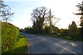 Road passing Gale Cottage