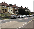 Houses and cars, Bassaleg Road, Newport