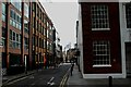 TQ3382 : View of the Gherkin, Broadgate Tower and Heron Tower from Hoxton Square by Robert Lamb