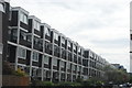 View of flats on Banner Street from Bunhill Row