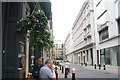 View down Eldon Street from outside the Red Lion pub