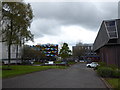 Looking from Bethseda Street (between the library and the museum)