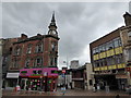 Looking west-southwest towards Brunswick Street, Hanley