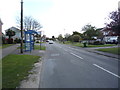 Bus stop and shelter on Station Road, Hopton-on-Sea