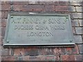 Plaque in Uttoxeter Road