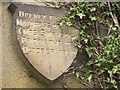 King Street bridge, Ripon: plaque