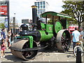 SJ3489 : Steam on the Dock - steam roller by Chris Allen