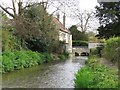 Charminster - the new bridge over the River Cerne