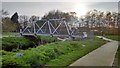 New bridge over the River Lostock