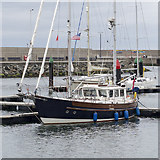 J5082 : Yacht 'Archimede' at Bangor by Rossographer