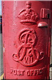 TG5204 : Cypher, Edward VII postbox on Trafalgar Road East, Gorleston-on-Sea by JThomas