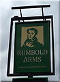 Sign for the Rumbold Arms, Southtown