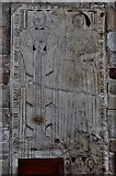 SK3027 : Repton, St. Wystan's Church: Elizabethan wall memorial 2 by Michael Garlick