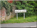 Church Lane sign