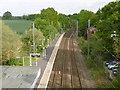 The railway at Elsenham station