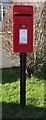 Queen Elizabeth II postbox on a Johnston corner