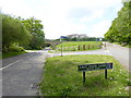 Looking towards the A23 from East Park Lane