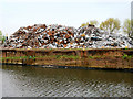 Scrap Metal  Recycling at Irwell Park Wharf