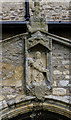 TF0090 : South porch pietà, Ss Peter & Paul church, Glentham by Julian P Guffogg