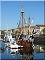 Matthew in Penarth Marina