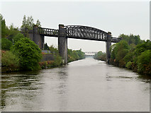 SJ6387 : Latchford Railway Viaduct (Disused) by David Dixon