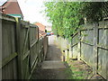 Footpath between the houses, Aslockton