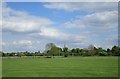 View towards the church, Whatton in the Vale