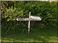 Fingerpost, Oakham Road, Braunston in Rutland