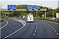 Eastbound M62 at Junction 6