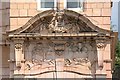 Former bank building, Shepshed, entrance detail