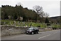 Lydbrook churchyard above Church Road