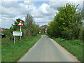 Entering Ickleton