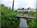 A mini marina near Farleigh bridge