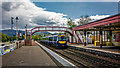 NH8912 : Inverness bound service (170402) arriving into Aviemore by Peter Moore