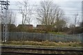 Fence by the West Coast Main line