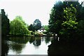 View of a house on Moor Lane from the Grand Union Canal towpath